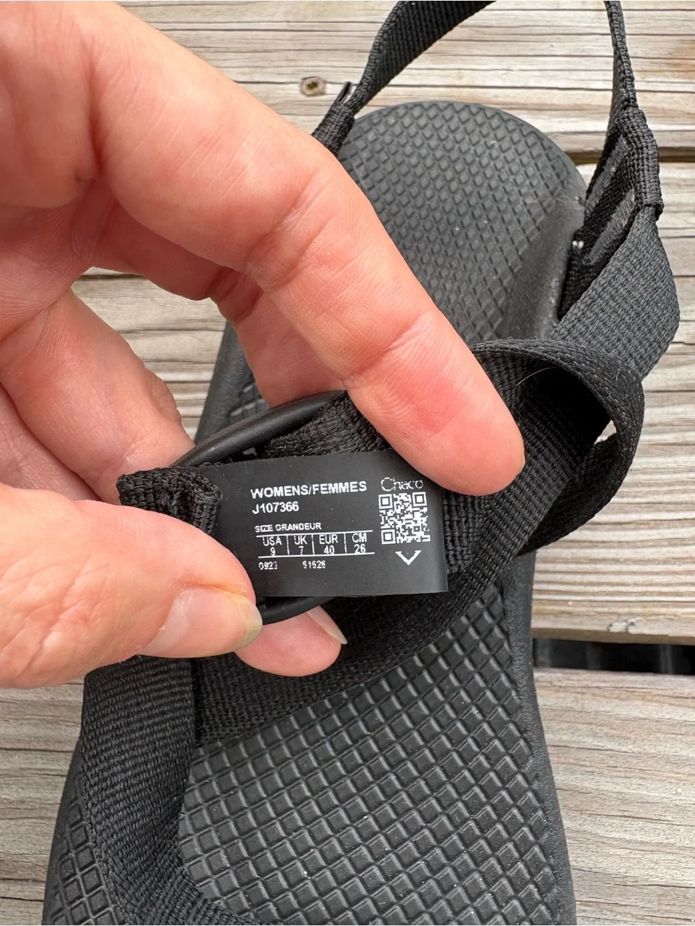 Chaco durable black